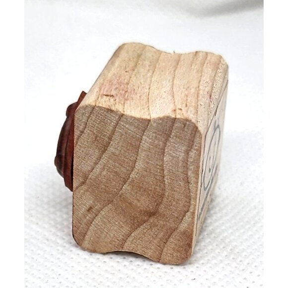 2007 Stampin’ Up Wooden Rubber Stamp – Vintage Crafting Collectible - Picture 5 of 9